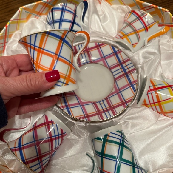 Groovy & Colorful Espresso set. - Picture 2 of 6